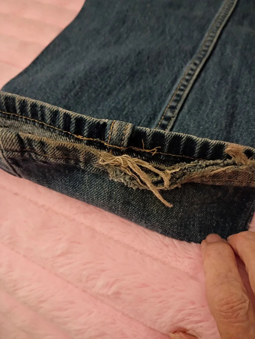 Classic Blue Denim Jeans - Casual Straight Fit